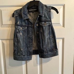 Express Denim Vest